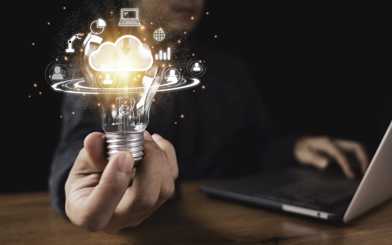 Una idea conectada con procesos, datos y desarrollo de software